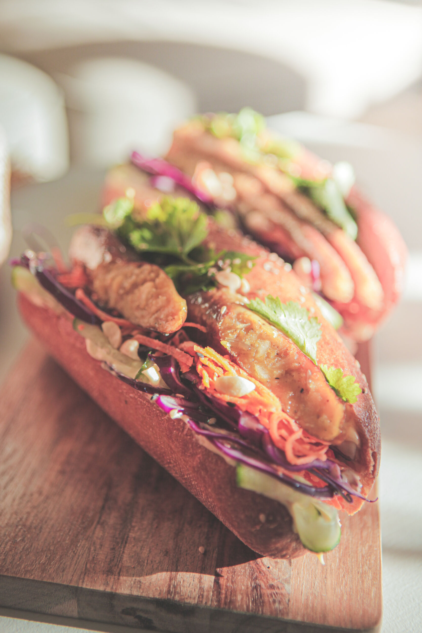 Banh mi vegan Les Saisissantes